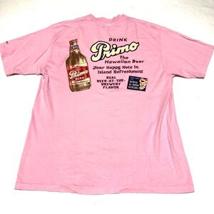 SUNSURF サンサーフ Tシャツ PRIMO プリモビール Hawaii ハワイ ハワイアン L MADE IN USA アメリカ製 