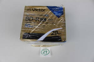 29 ビクター 録画用BD-R DL Victor VBR260RP20J7 [20枚 /50GB /インクジェットプリンター対応] 未使用 動作未確認品 