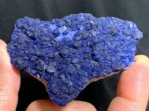 内蒙古産の藍色蛍石・60g（中国産鉱物標本）