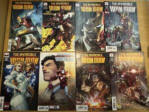 a0728-11.洋書 the invincible ironman 1〜12 アイアンマンアメコミ まとめ MARVEL American comics SF collector 趣味 movie