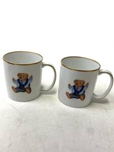 未使用品 RALPH LAUREN POLO BEAR ラルフローレン ポロ ベア ペア マグカップ 食器 mt051801