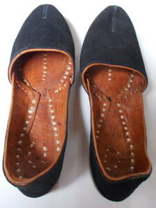 トルコ民族革靴（祭祀・祭壇用？）　/　トルコ製？　ビンテージ？