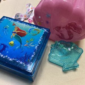 リトルマーメイド　アリエル　マーメイドラグーン　ポップコーンケース　TDS プラスチックケース　ディズニーストア　人魚