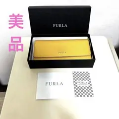 FURLA イエロー 二つ折り財布