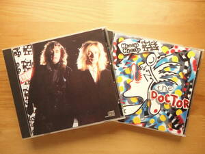 ●CD 新品同様 チープ・トリック CHEAP TRICK / THE DOCTOR ザ・ドクター 米盤 + CHEAP TRICK / LAP OF LUXURY 永遠の愛の炎 米盤 個人所蔵