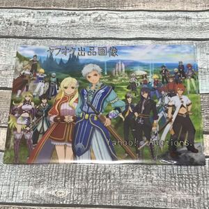 《テイルズオブシリーズ》 ザ レイズ ☆ 非売品 クリアファイル ☆ ユーリ ルーク ロイド ルカ リッド ヴェイグ ミリーナ ミラ クレス