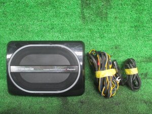 335201★carrozzeria/カロッツェリア【TS-WX110A】サブ ウーハー ウーファー★150W★リモコン付★動作未確認