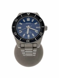 SEIKO◆プロスペックス/自動巻腕時計/アナログ/BLU/SLV/6R35-01V0