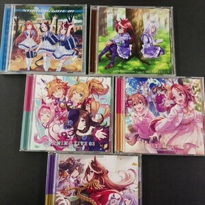 CD_8】 ウマ娘プリティーダービー 関連CD5枚まとめて