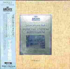 M0925 BACH バッハ / Matthaus Passion マタイ受難曲(LP)