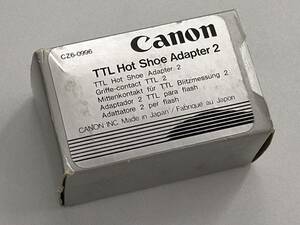 ◆キャノン TTLホットシューアダプター２◆Canon TTL Hot Shoe Adapter 2