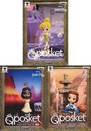 中古フィギュア 全3種セット Disney Characters Q posket petit -Tinker Bell・Tiger Lily・