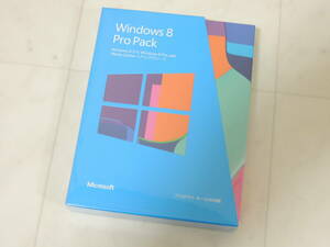 A-04631●未開封 Microsoft Windows 8 Pro Pack 日本語版(Windows 8からWindows 8 Pro アップグレード版 Windows8 Home Professional)