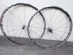 【中古品】SHIMANO　WH-RS80　ホイールセット　クリンチャー　700C（622-15C）　カーボンラップドリム