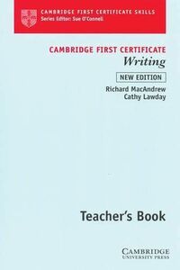 [A12146113]Cambridge First Certificate Writing Teacher