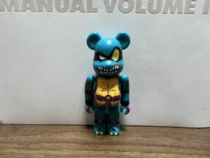 BE@RBRICK Teenage Mutant Ninja Turtles SLASH 100％　 メディコムトイ　ベアブリック　ミュータントタートルズ　スラッシュ　フィギュア