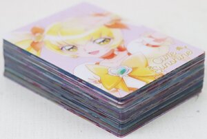 P◇中古品◇ウエハースカード プリキュア 44枚 まとめてセット ハートキャッチ/わんだふる/デリシャスパーティ 等 BANDAI ※詳細未確認