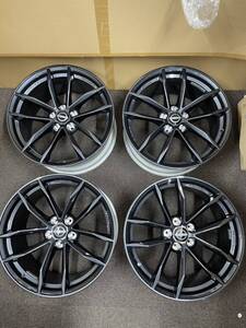 【221】NISSAN　現行　フェアレディZ　RZ34　純正　ホイール　　RAYS　FORGED　レイズ　１９インチ　PCD114.3　9.5J/10J　４本セット