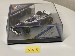 送料無料　オニキス　ONYX ウィリアムズルノー　WILLIAMS-RENAULT 1997 FRENCH GP Castrol 　ミニカー