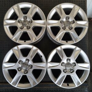 管理番号：S2-3【４本価格】【16x6.5J 5x112 ET+50 ハブ57】Audiアウディ純正 A3等・店頭直接引取可能・下取り可能