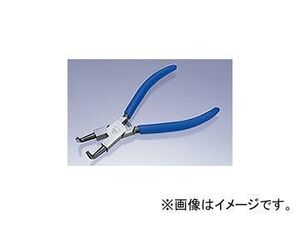 ツノダ/TSUNODA キングTTC専用工具 硬質ビットスナップリングプライヤー 穴用曲爪（バネ付） 175mm SIB-175P JAN：4952269110159