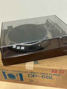 □ DENON デノン ダイレクトドライブ レコードプレーヤー DP-55L　268776