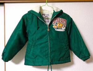 CAPTAIN SANTA キャプテンサンタ キッズ 子供用 ジップアップ パーカー グリーン 105~55 美品 即決価格 匿名配送 送料込み