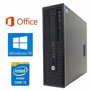 【サポート付き】HP HP 600G1 Windows10 PC 大容量新品HDD:4TB 新品メモリ:16GB Office2016 第四世代Core i5