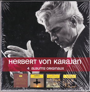 KARAJAN / 4 ALBUMS ORIGINAUX　カラヤン　4ＣＤ BOX 未開封新品