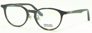 【PERSONS】パーソンズ　personsボストンメガネ　 PS-3006-1　鼻パット付セルメガネフレーム 