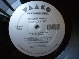 Michelle Wilson / Key Of Life アップリフト VOCAL HOUSE 12 試聴