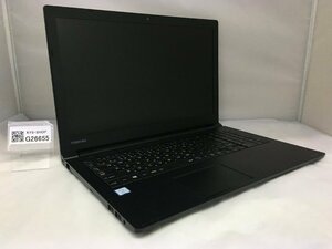 ジャンク/ TOSHIBA B65/DN Corei5-8世代 メモリ4GB ストレージ無し 【G26655】