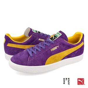 新品 PUMA SUEDE VTG MIJ 紫黄 26.5cm US8.5 日本製 MADE IN JAPAN プーマ スエード ヴィンテージ #387221-01 クライド CLYDE