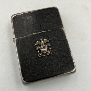 ジッポー ZIPPO ライター US NAVY レアな4バレルの1942年初期モデル 1942年 ブラッククラックル