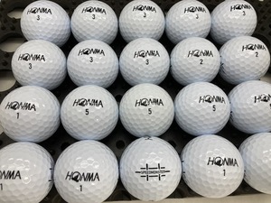 【激安】D22【超美品】S級 本間ゴルフ ホンマ HONMA SPEED MONSTER 2021年モデル ホワイト 20個【ロストボール】