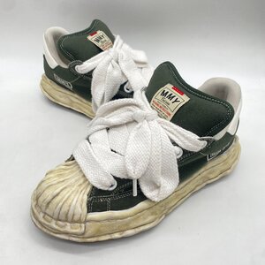 ☆Maison MIHARA YASUHIRO メゾンミハラヤスヒロ☆24AW BLAKEY OG DyedSole ow-topSneaker ブレイキー ダイソール キャンバス スニーカー