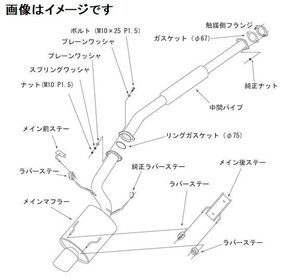 自動車関連業者直送限定 HKS スーパーターボ マフラー ミツビシ ランサーエボ IX,IX MR GH-CT9A 4G63 MIVEC TURBO (31029-AM001)