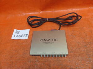 LA0663 動作OK ケンウッド 4ch ダイバーシティーTVチューナー/KENWOOD HDX-710 カーナビ/ケーブル付 本体のみ