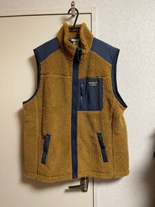 L.L.Bean エルエルビーン　 フリース ベスト L ブラウン　ウィート　茶