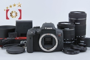 【中古】Canon キヤノン EOS Kiss X8i ダブルズームキット