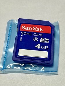 SabDisk サンディスク SDHCカード 4GB 1枚 フォーマット済み 動作確認済みジャンク品