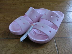 ★未使用★クロックス★サンダル★バレリーナピンク★crocs★