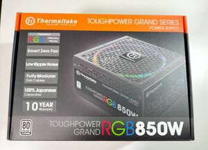 Thermaltake Toughpower Grand RGB 850W Platinum PS-TPG-0850F1FAPJ-1 【中古美品】