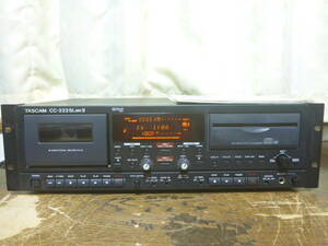 TASCAM　　CC-222SLmkⅡ 業務用CDカセットレコーダー　タスカム