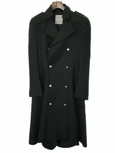 Yohji Yamamoto FEMME ヨウジヤマモト ファム 2006AW ミリタリーウールロンパースコート ブラック 1 FB-C04-110 IT7IRS6I9CDH