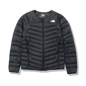 XL ノースフェイス サンダーラウンドネックジャケット NY82313 黒 K ブラック THE NORTH FACE ダウン 送料無料