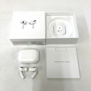 ★1円 〜 Apple AirPods Pro MWP22J/A アップル エアポッズ プロ ワイヤレスイヤホン A2084 売り切り！②