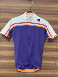 GT497 スポーツフル sportful サイクルジャージ 半袖 紫 レディース S