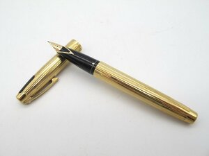 SHEAFFER シェーファー 万年筆【ペン先585-14K】筆記用具 ゴールド