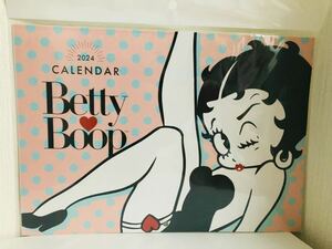 ベティ・ブープ　２０２４年　壁掛けカレンダー　　令和6年　カレンダー　Betty Boop　ベティちゃん　新品